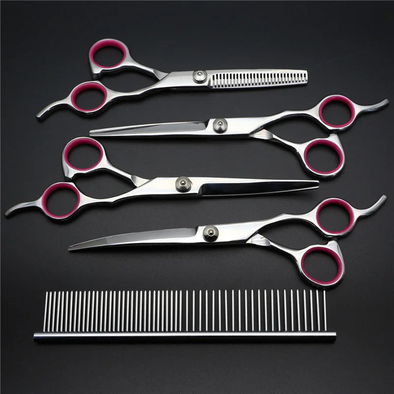 Dog Grooming Scissors Set Kit