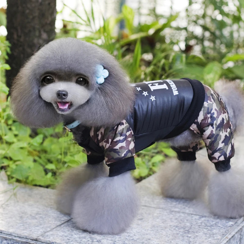 Cool FBI Pet Dog  Jumpsuit