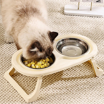 Non-Slip Foldable Pet Food Bowl