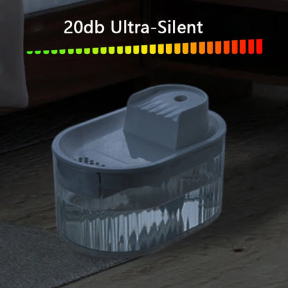 1.5L Mute Automatic Pet Water Fountain