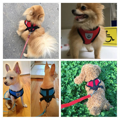 Reflective Breathable Mesh Dog Harness