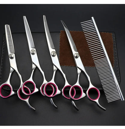 Dog Grooming Scissors Set Kit