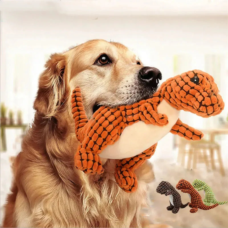 Plush Squeaky Toys for Small Large Dogs