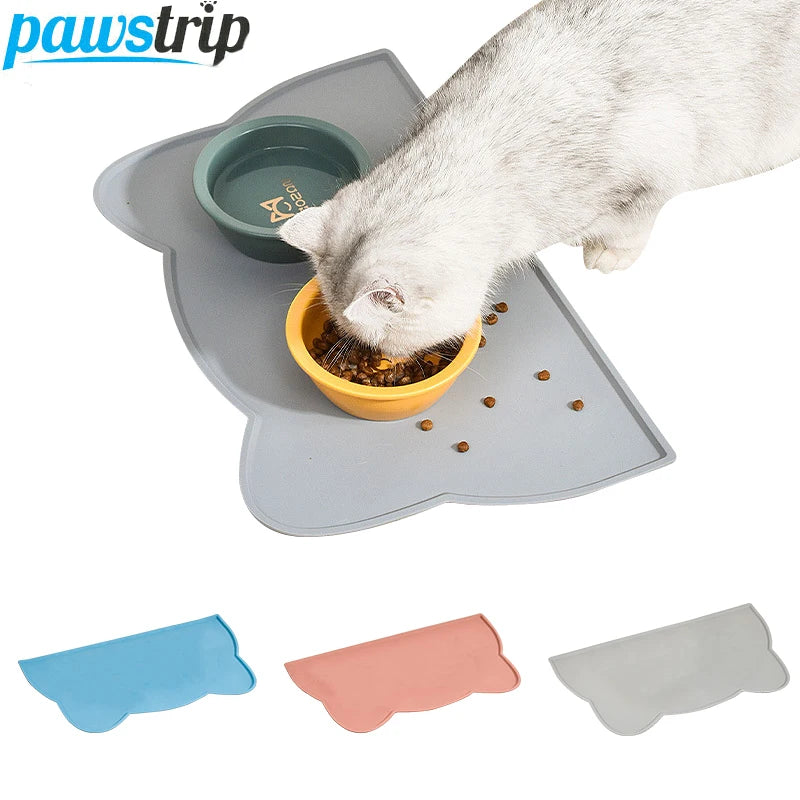 Silicone Pet Mat Waterproof Dog Bowl