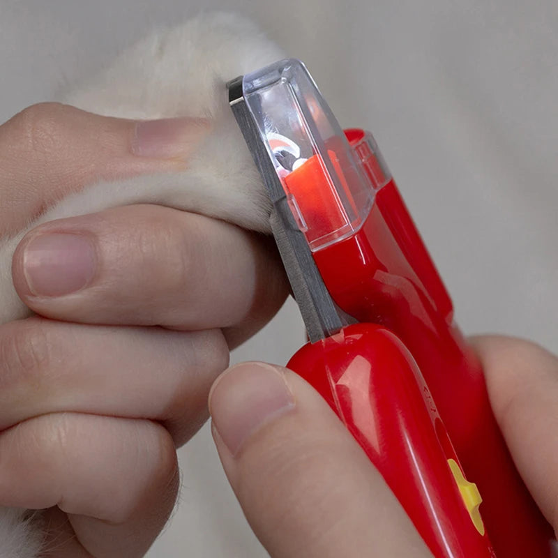 Professional Pet Nail Clippers with Led Light