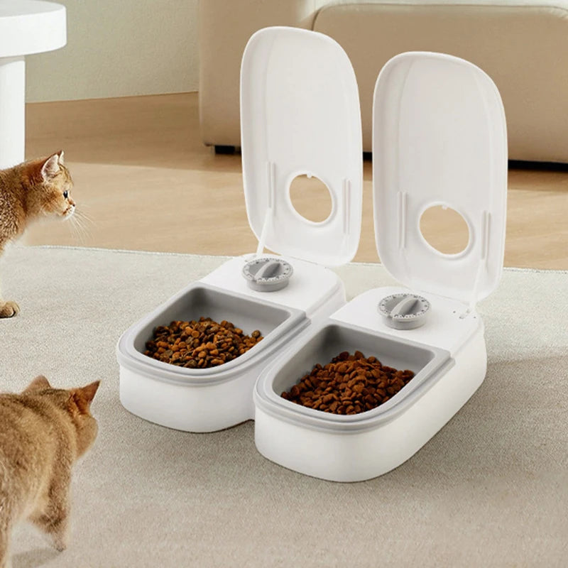 Automatic Timing Pet Feeder Bowl