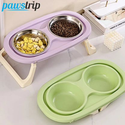 Non-Slip Foldable Pet Food Bowl