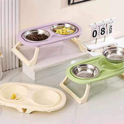 Non-Slip Foldable Pet Food Bowl