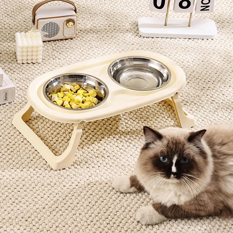 Non-Slip Foldable Pet Food Bowl