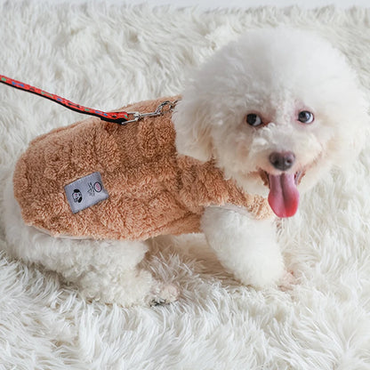 Winter Warm Fleece Dog Coat Jacket