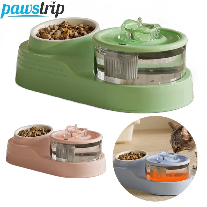 2 in 1 Automatic Pet Water Fountain