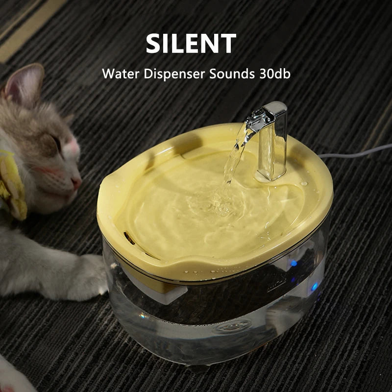 1500ml Ultra-Quiet Pet Water Fountain