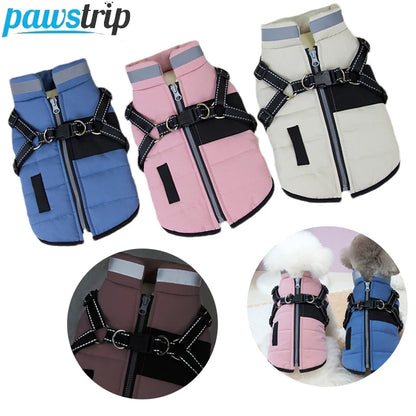 Pet Dog Coat Jacket with D-Ring