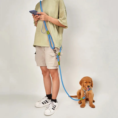 Reflective Nylon Leashes Pet Chain