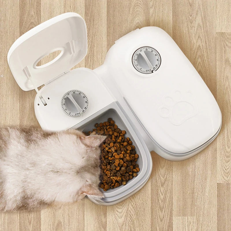 Automatic Timing Pet Feeder Bowl