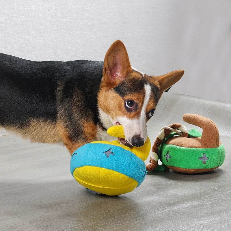 Curling Shape Pet Chew Toy