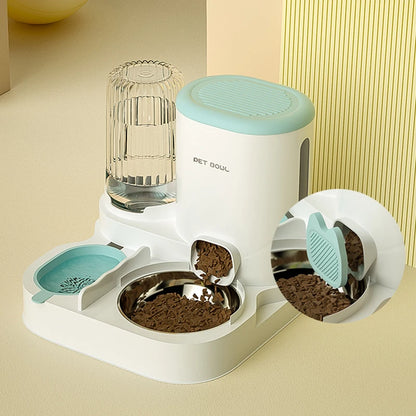 Pet Automatic Feeder Drinking Bowl