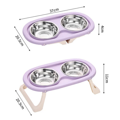 Non-Slip Foldable Pet Food Bowl