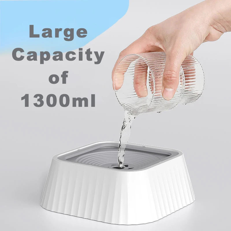 1.3L Dog Drinking Water Bowl